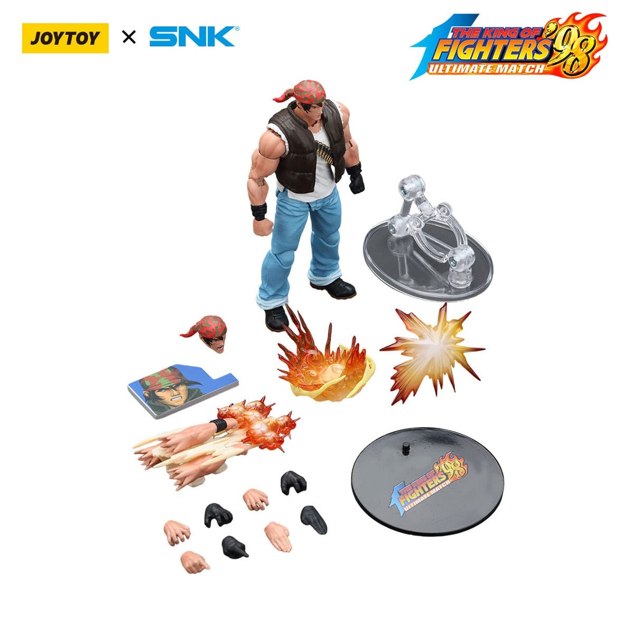 Zdjęcie produktu The King of Fighters '98 Figurka akcji Hero Team Ralf Jones 12 cm