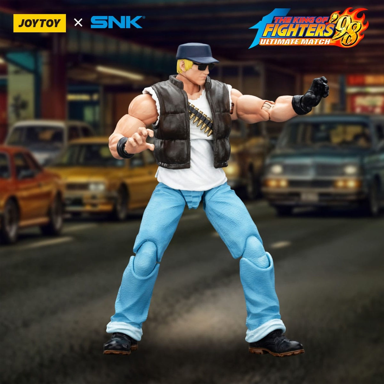 Zdjęcie produktu The King Of Fighters '98 figurka akcji Hero Team Clark Still 12 cm