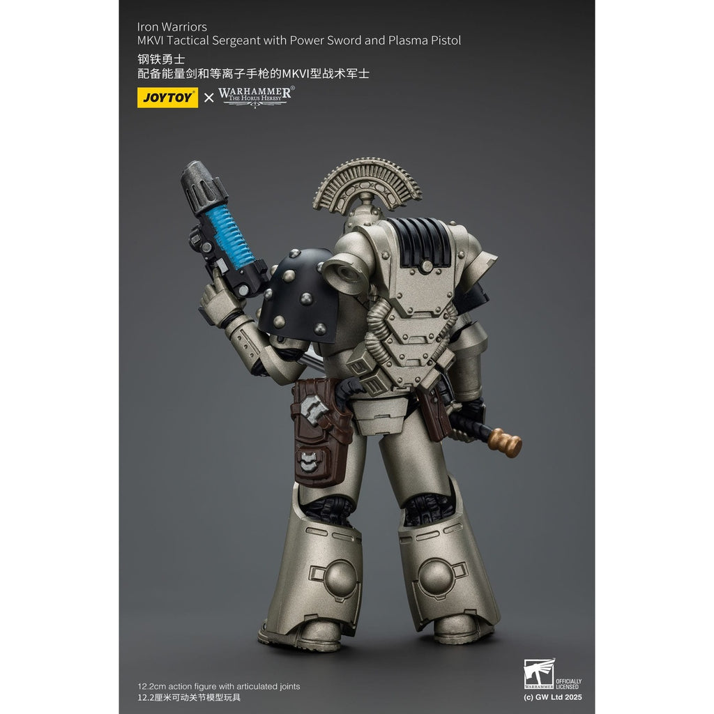 Zdjęcie produktu Warhammer The Horus Heresy figurka akcji 1/18 Iron Warriors MKVI Tactical Sergeant with Power Sword and Plasma Pistol 12 cm