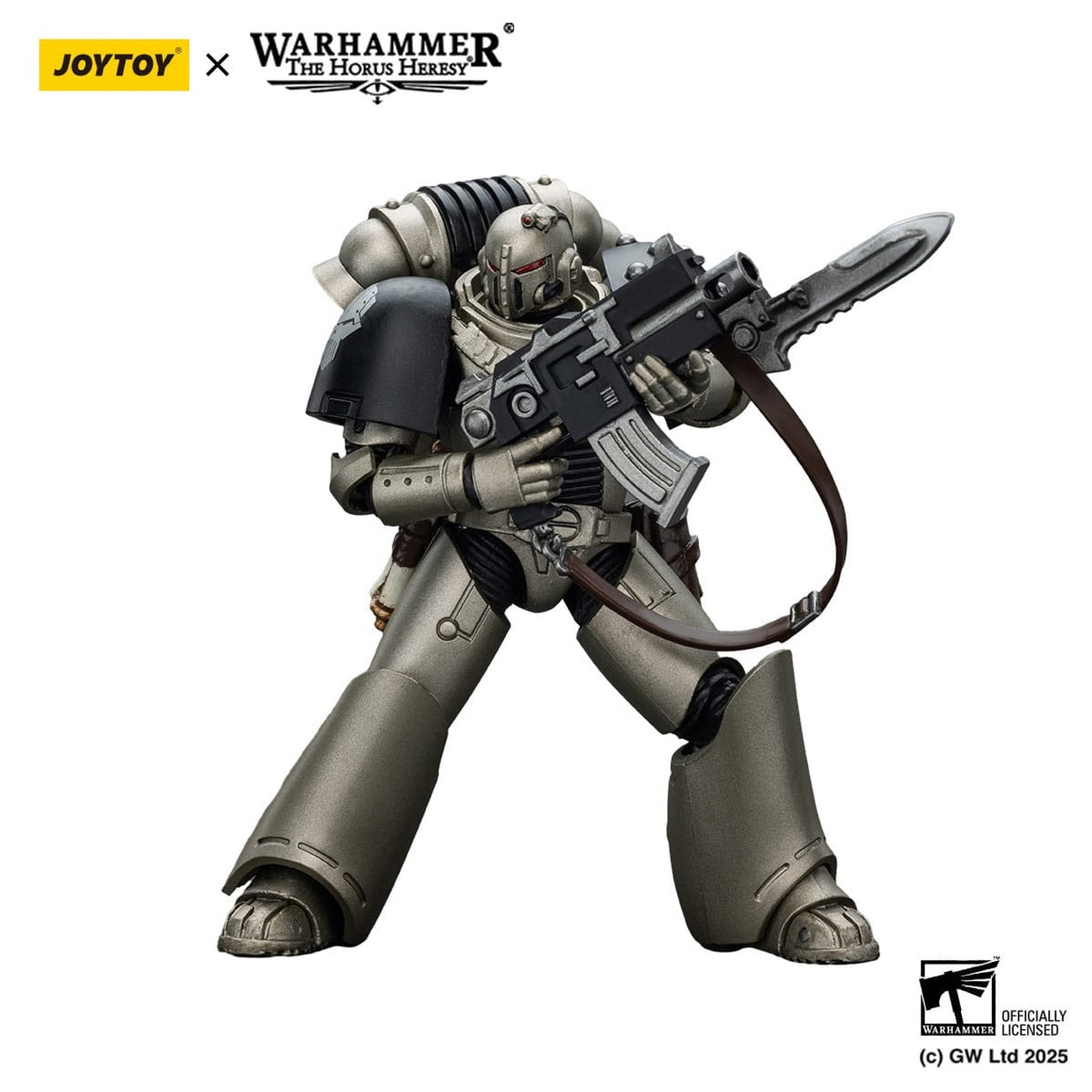 Zdjęcie produktu Warhammer The Horus Heresy figurka akcji 1/18 Iron Warriors MKVI Tactical Sergeant with Power Sword and Plasma Pistol 12 cm