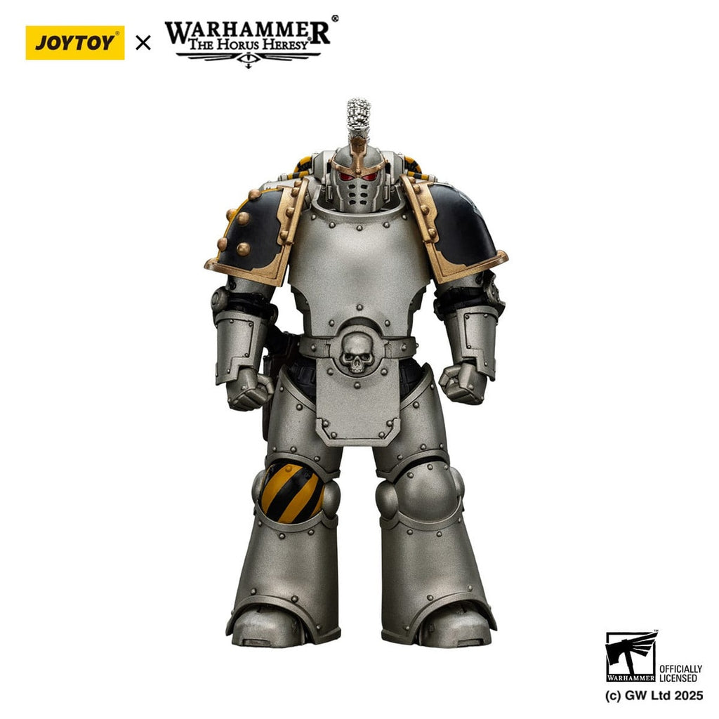 Zdjęcie produktu Warhammer The Horus Heresy Figurka akcji 1/18 Iron Warriors Command Squad Chosen z Legion Standard 12 cm