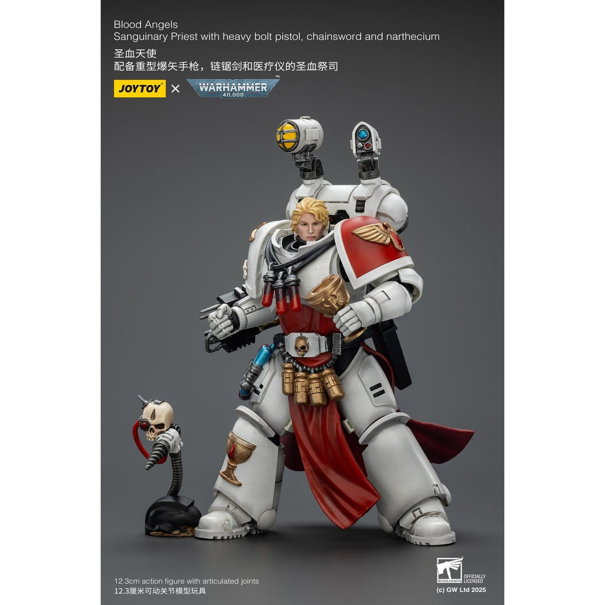 Zdjęcie produktu Warhammer 40,000 figurka akcji Blood Angels Sanguinary Priest 12 cm