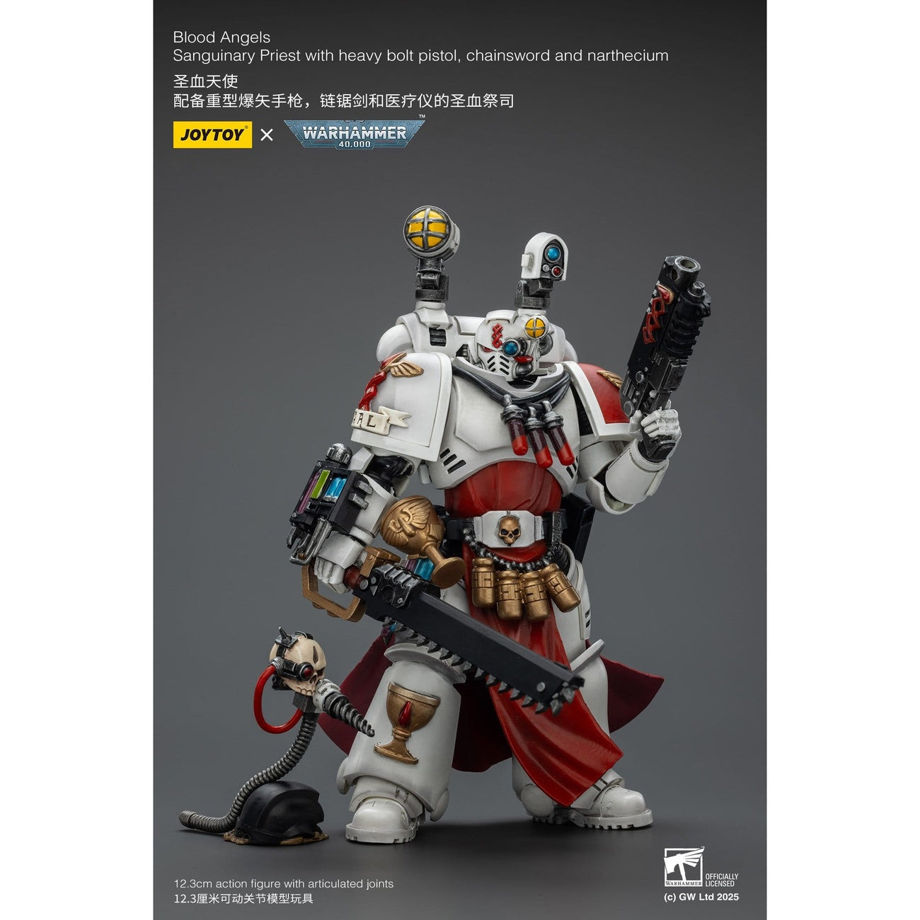 Zdjęcie produktu Warhammer 40,000 figurka akcji Blood Angels Sanguinary Priest 12 cm