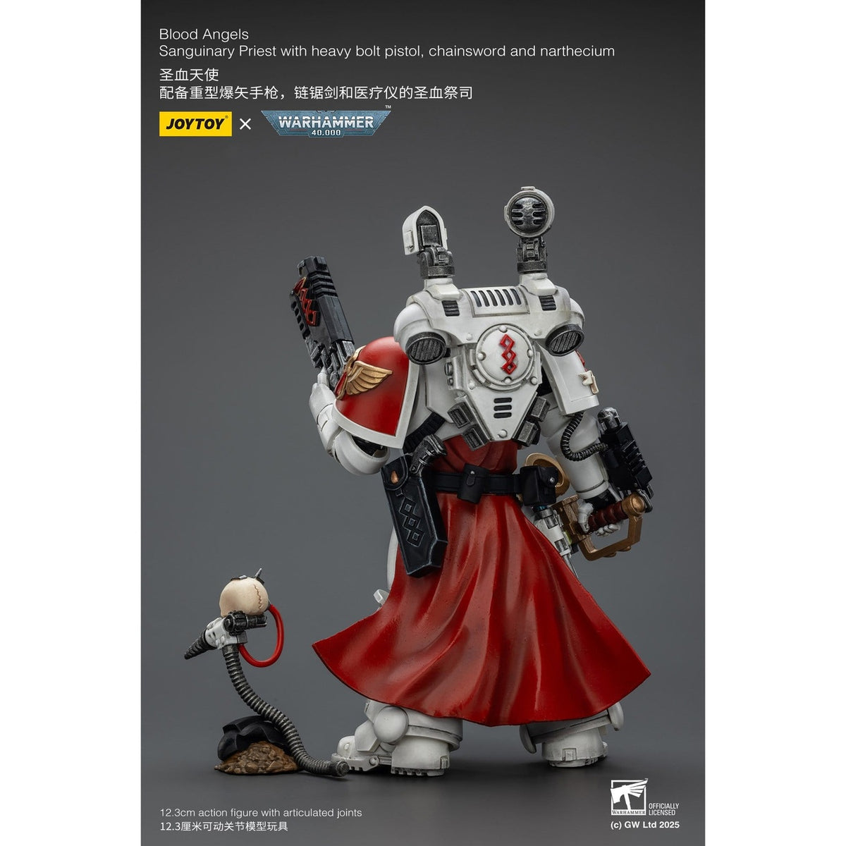 Zdjęcie produktu Warhammer 40,000 figurka akcji Blood Angels Sanguinary Priest 12 cm