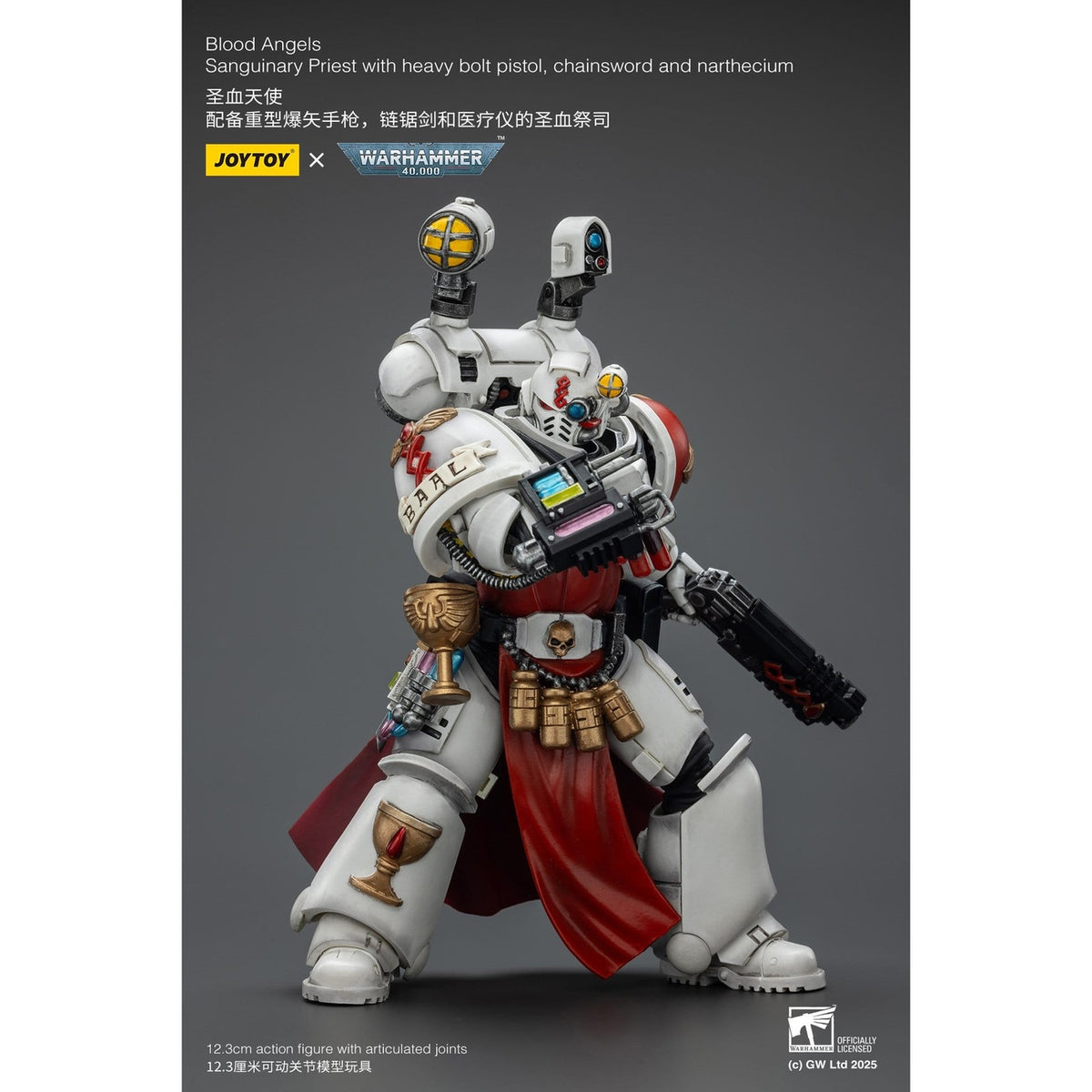 Zdjęcie produktu Warhammer 40,000 figurka akcji Blood Angels Sanguinary Priest 12 cm
