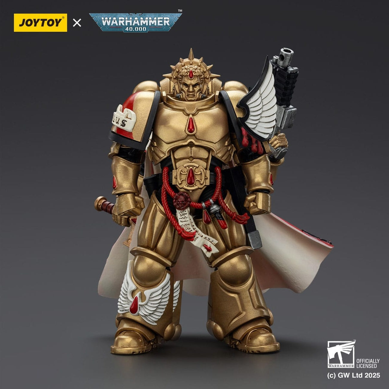 Zdjęcie produktu Warhammer 40,000: Combat Patrol Blood Angels figurka akcji Captain with Heavy Bolt Pistol & Power Sword 20 cm