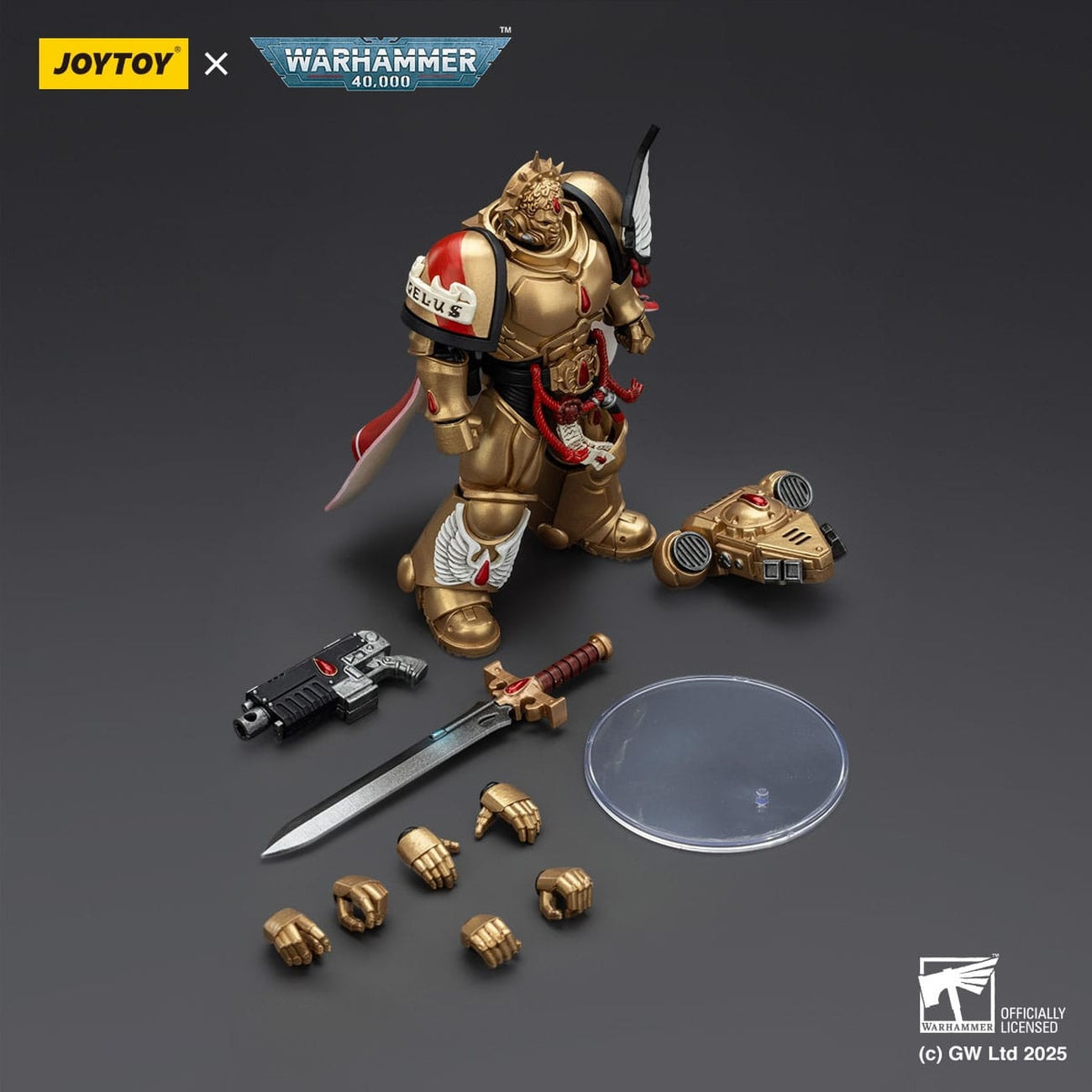 Zdjęcie produktu Warhammer 40,000: Combat Patrol Blood Angels figurka akcji Captain with Heavy Bolt Pistol & Power Sword 20 cm