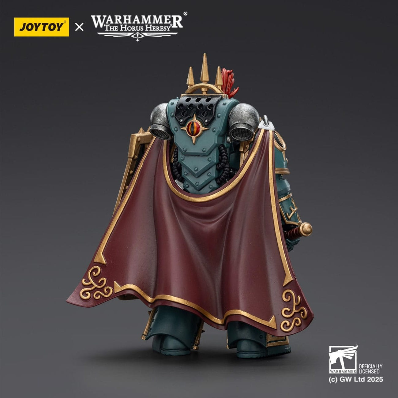 Zdjęcie produktu Warhammer The Horus Heresy figurka akcji Sons of Horus Little Horus Aximand Captain of the 5th Company 20 cm