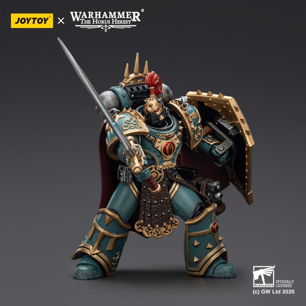 Zdjęcie produktu Warhammer The Horus Heresy figurka akcji Sons of Horus Little Horus Aximand Captain of the 5th Company 20 cm