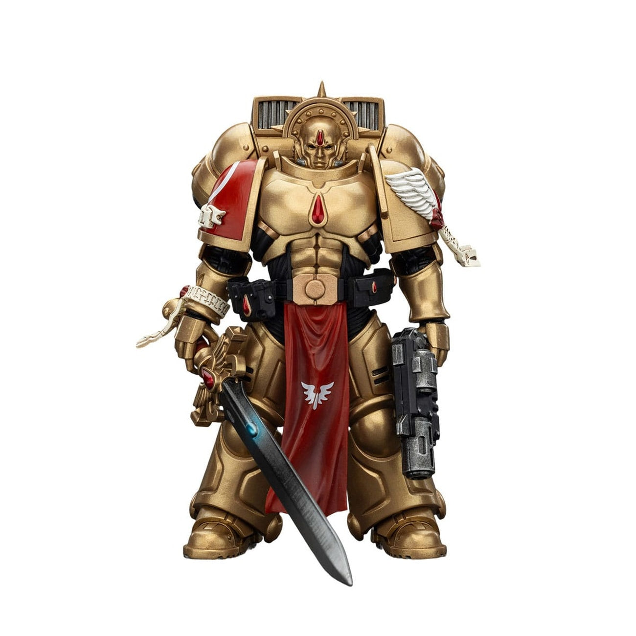 Zdjęcie produktu Warhammer 40,000: Combat Patrol Blood Angels Figurka akcji Sanguinary Guard 1 z Inferno Pistol i Encarmine Blade 20 cm