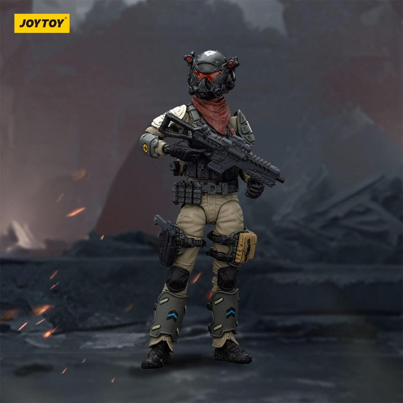 Zdjęcie produktu Figurka akcji APOC Series Dark Source Stellar Scar Assault Team Gravelgold 11 cm