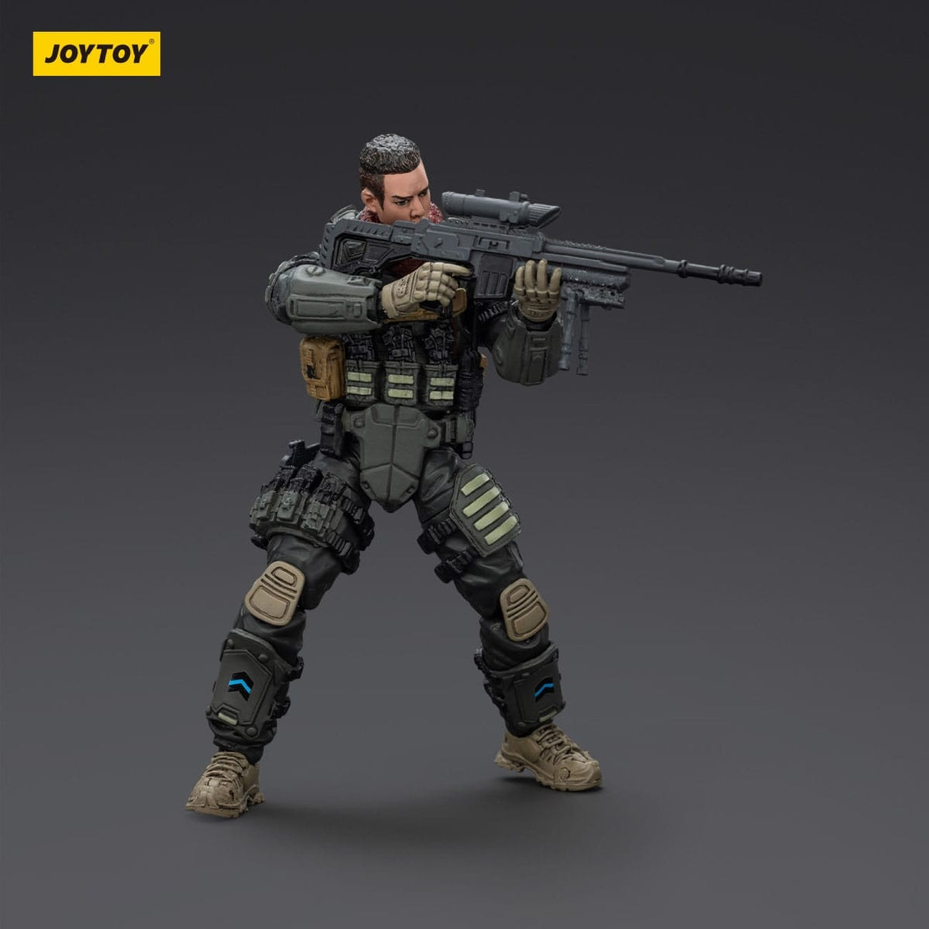 Product image APOC Series Dark Source Action Figure Stellar Scar Assault Team Darksilicon 11 cm