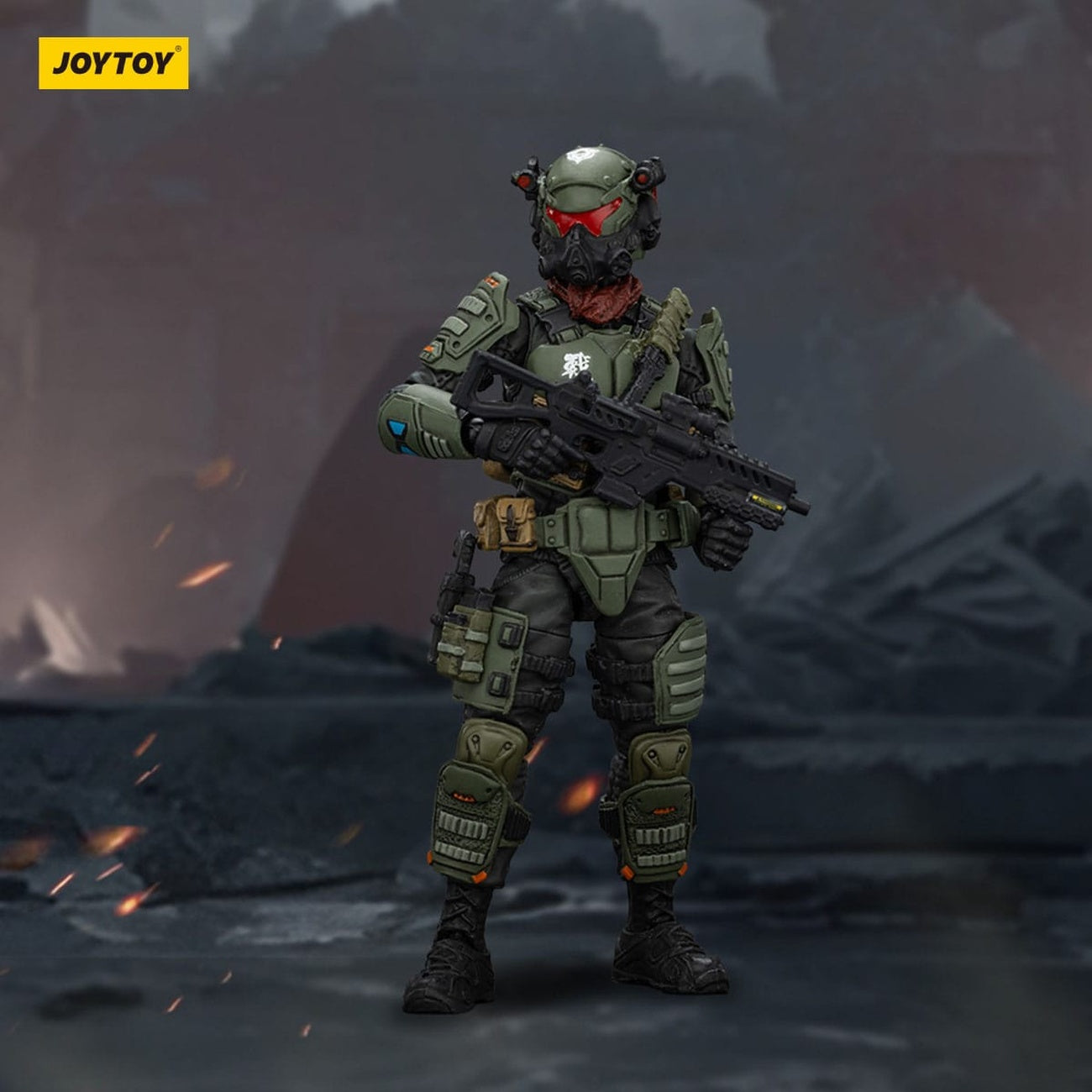 Product image APOC Series Dark Source Action Figure Stellar Scar Assault Team Titanite 11 cm