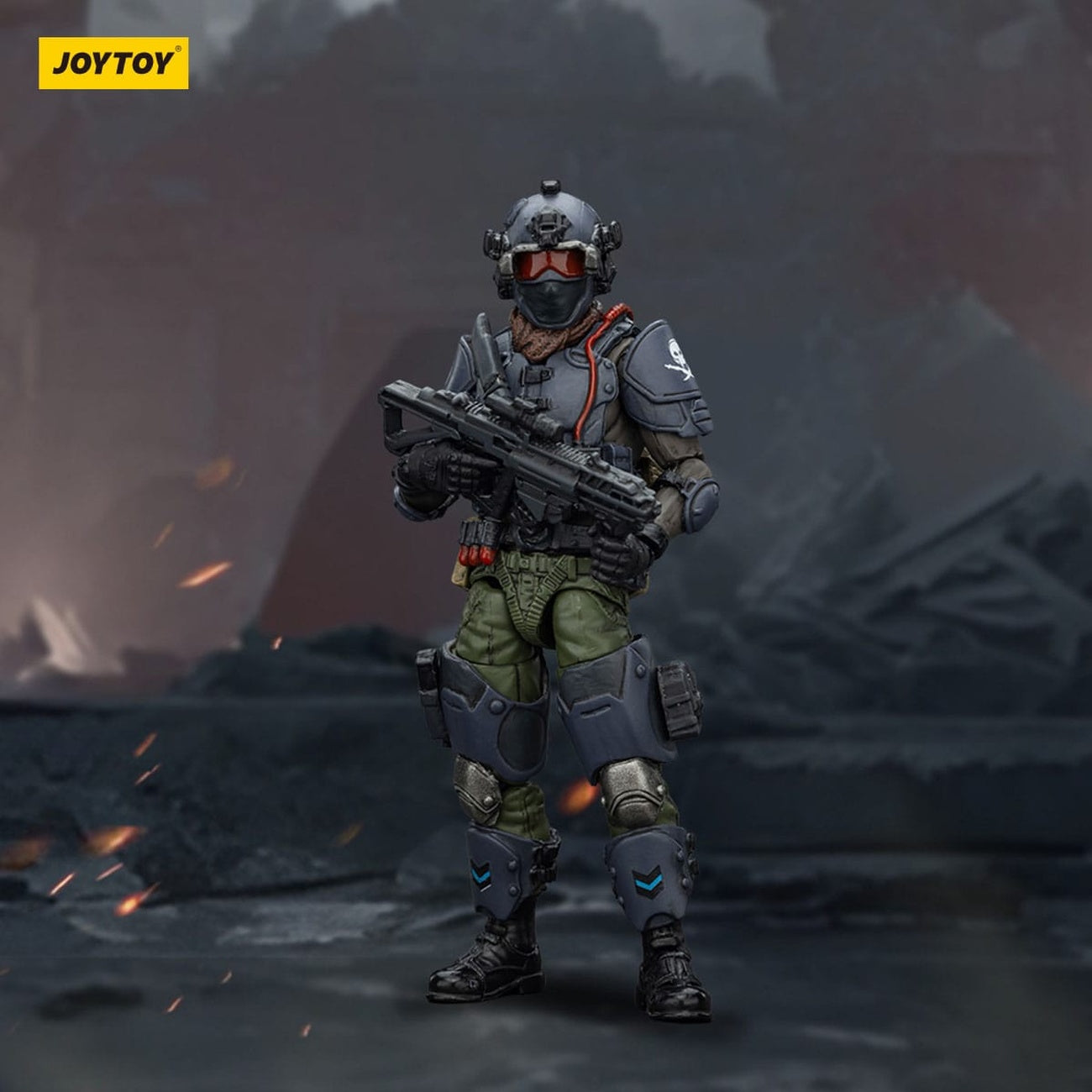Zdjęcie produktu Figurka akcji APOC Series Dark Source Stellar Scar Assault Team Ghostmanganese 11 cm
