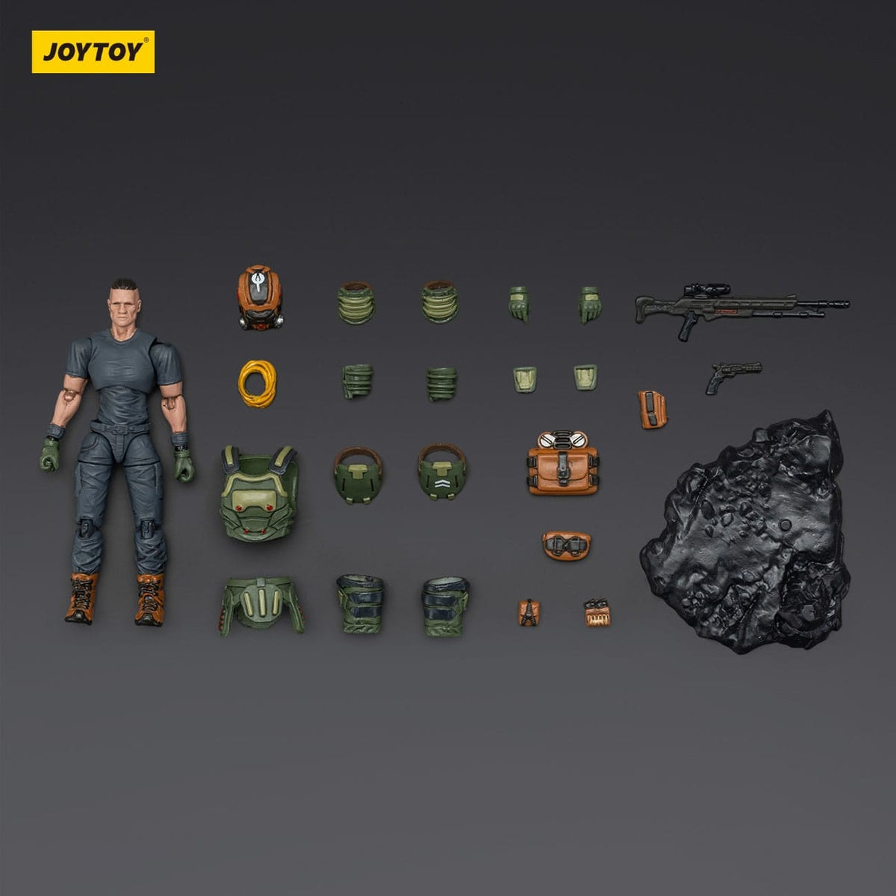 Product image Steel Ride Corps Dark Source Action Figure Assaulter Stephen 7 cm