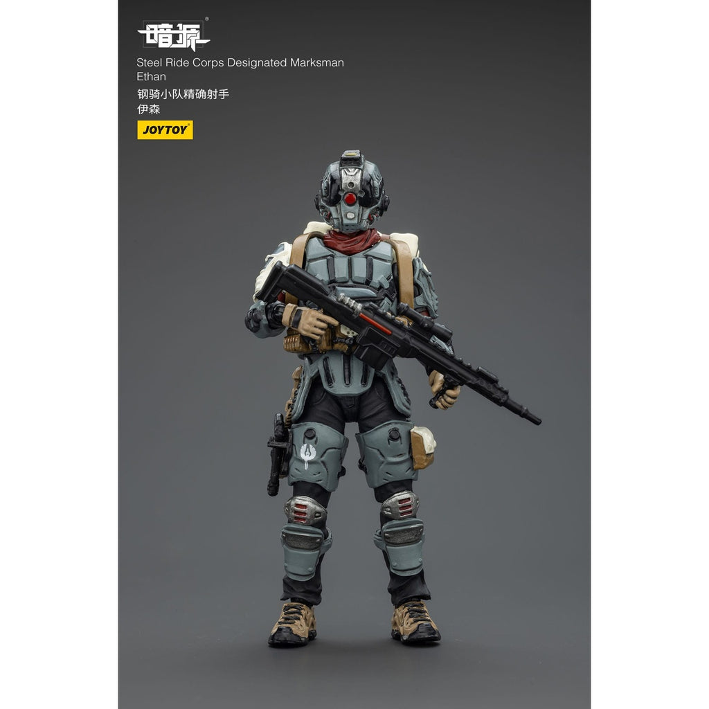 Zdjęcie produktu Steel Ride Corps Dark Source figurka akcji Designated Marksman Ethan 7 cm