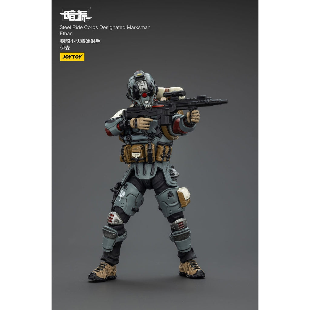 Zdjęcie produktu Steel Ride Corps Dark Source figurka akcji Designated Marksman Ethan 7 cm