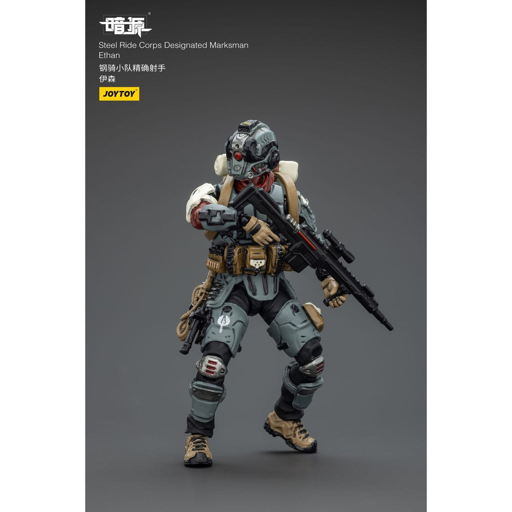 Zdjęcie produktu Steel Ride Corps Dark Source figurka akcji Designated Marksman Ethan 7 cm