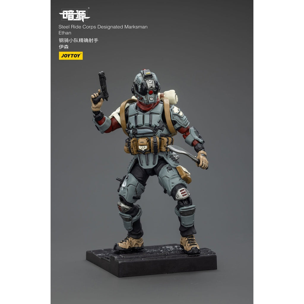 Zdjęcie produktu Steel Ride Corps Dark Source figurka akcji Designated Marksman Ethan 7 cm