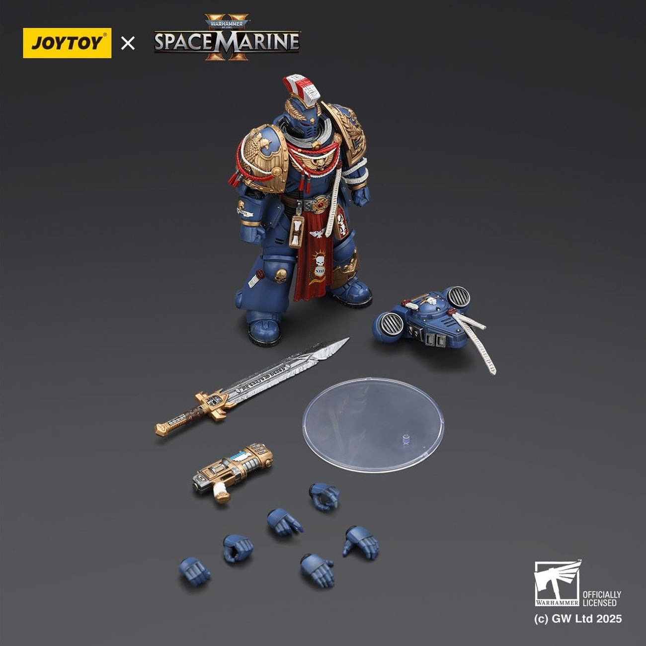 Zdjęcie produktu Figurka akcji Warhammer 40,000 Ultramarines Relic Primus Armour 12 cm