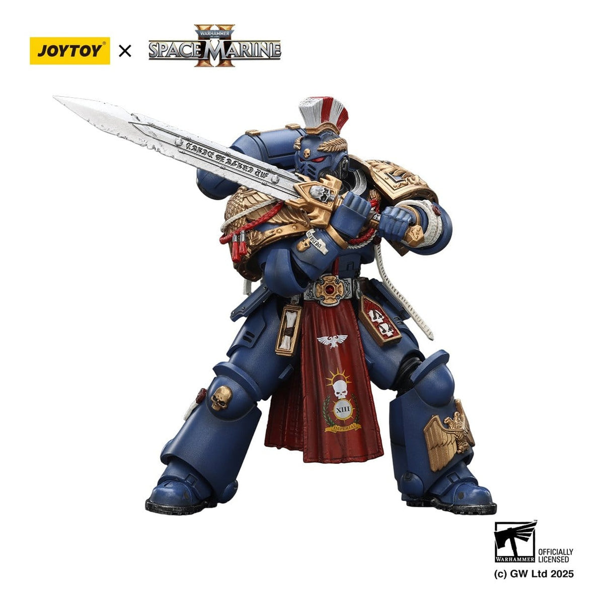 Zdjęcie produktu Figurka akcji Warhammer 40,000 Ultramarines Relic Primus Armour 12 cm