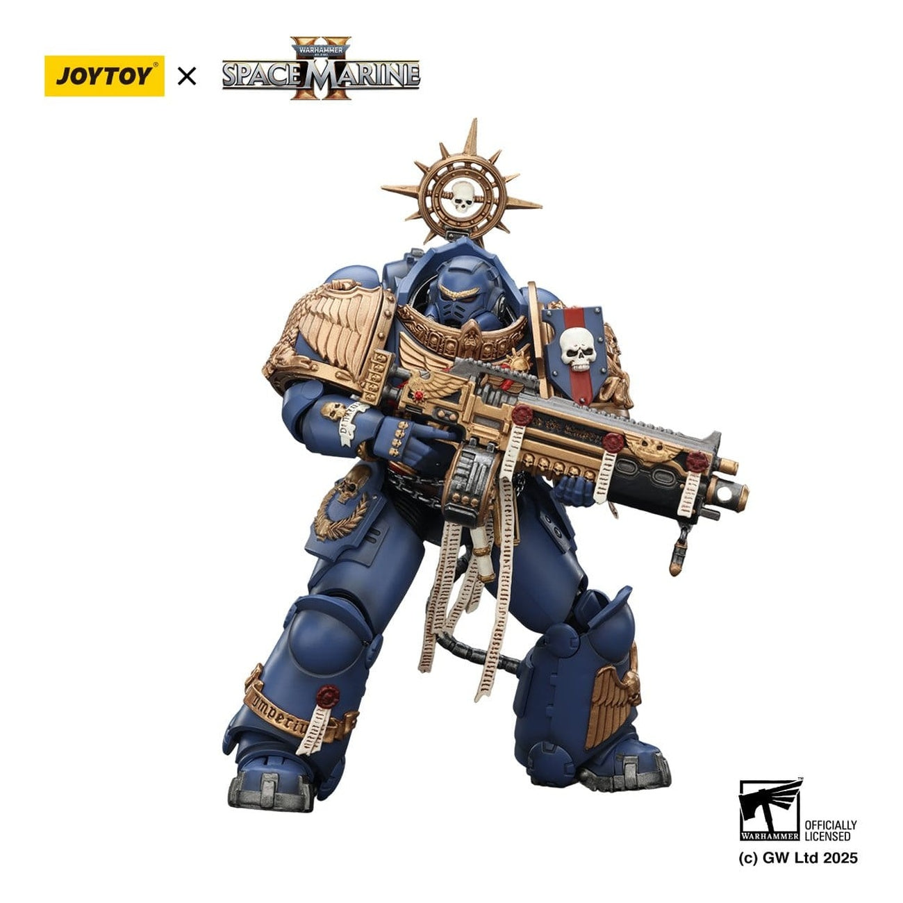Zdjęcie produktu Figurka akcji Warhammer 40,000 Ultramarines Heavy Relic Primus Armor 13 cm