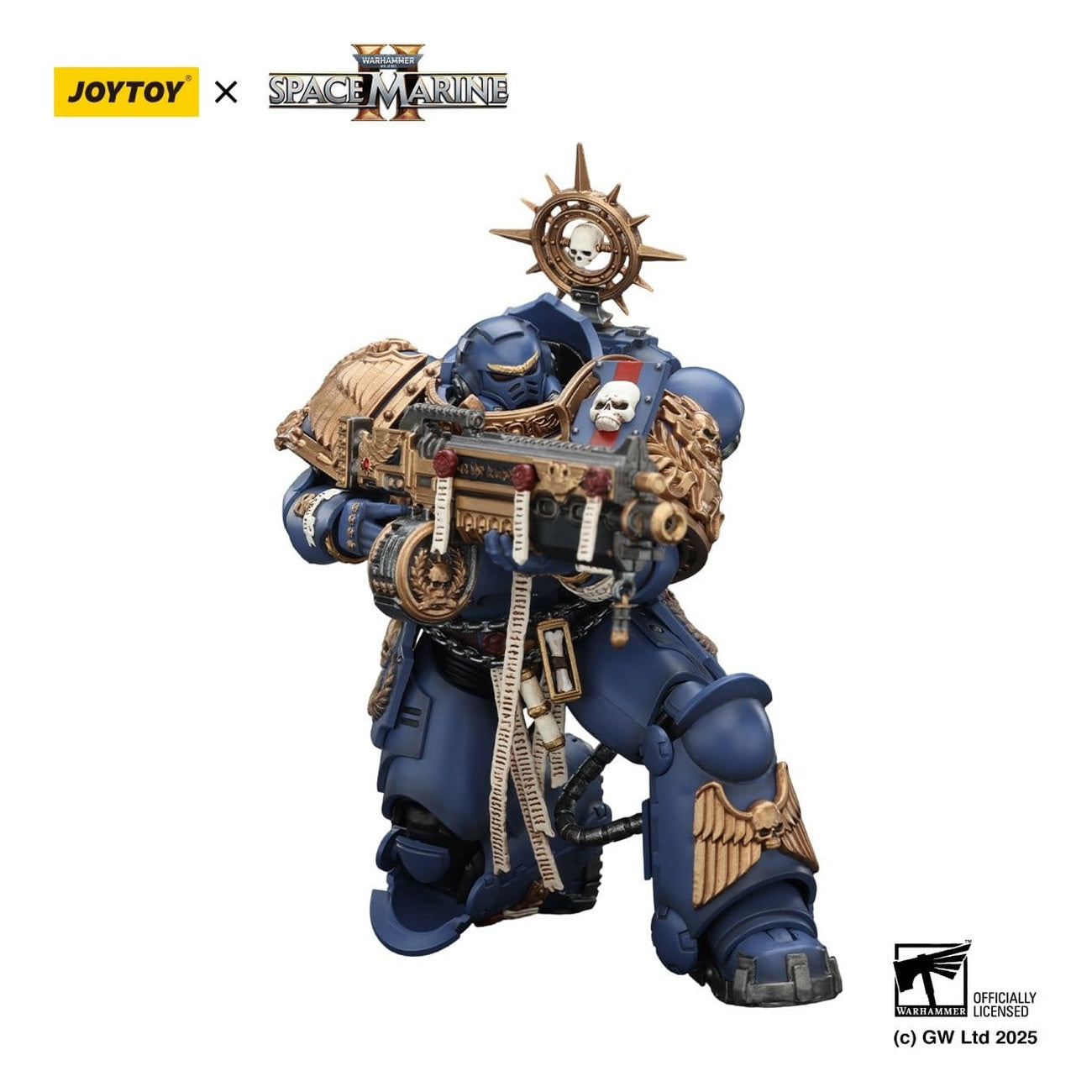 Zdjęcie produktu Figurka akcji Warhammer 40,000 Ultramarines Heavy Relic Primus Armor 13 cm