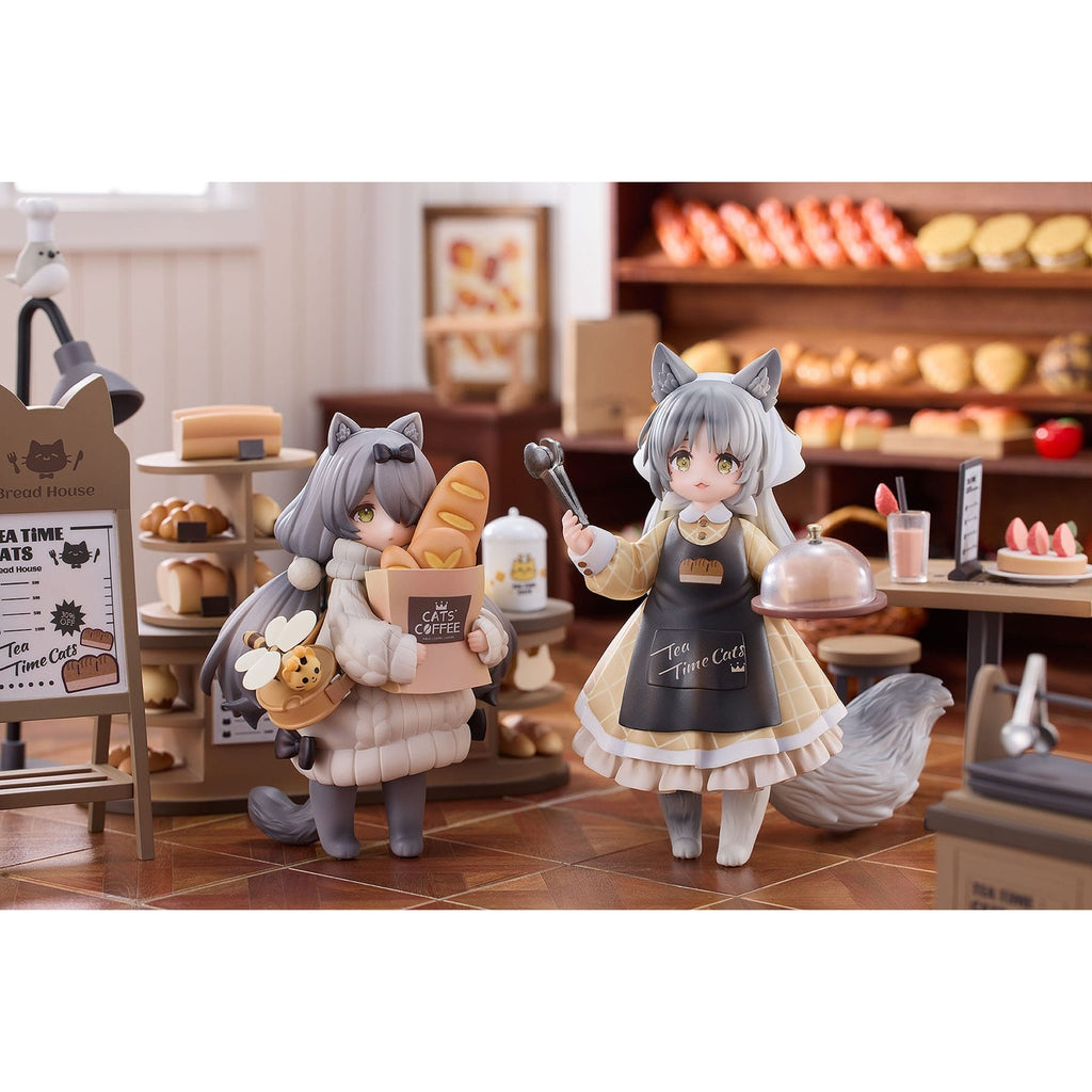 Zdjęcie produktu Decorated Life Collection Figura PVC Tea Time Cats - Cat Town Bakery Staff & Customer Set 12 cm