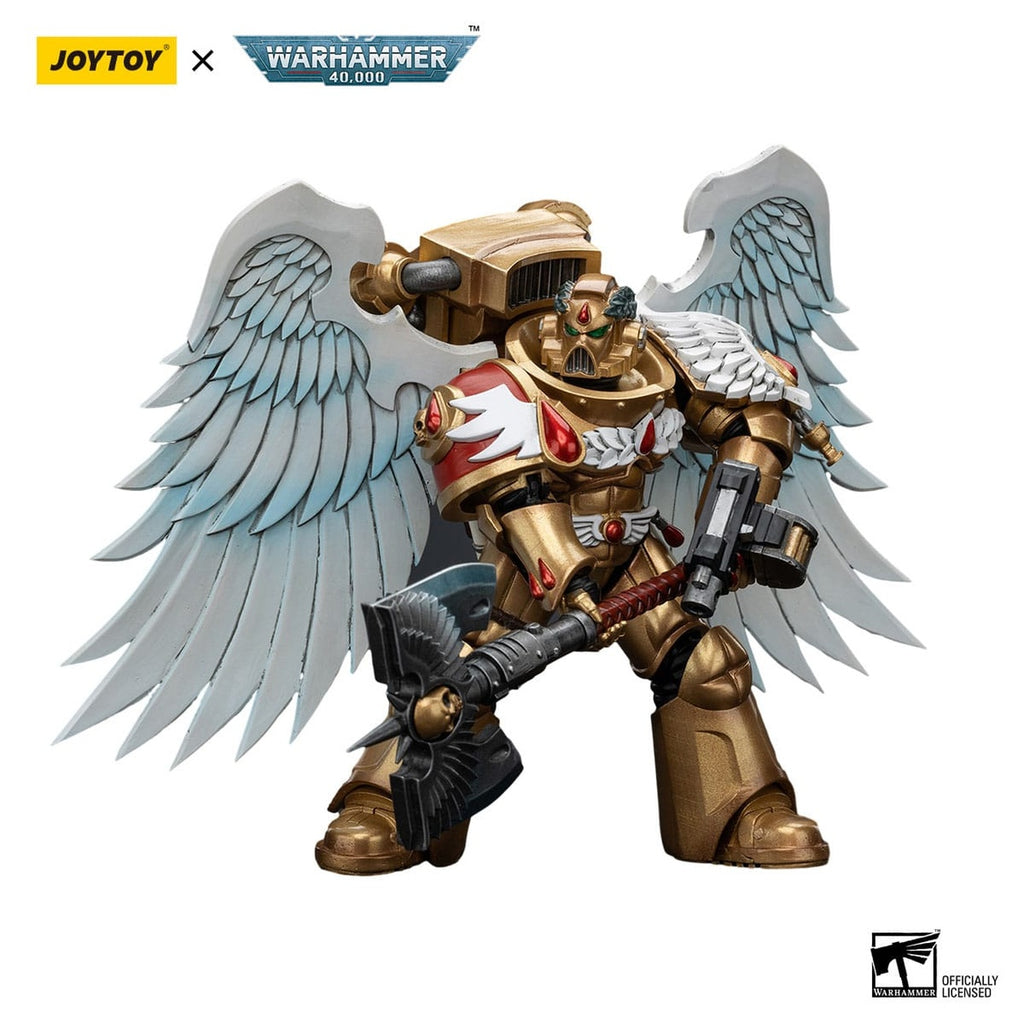 Zdjęcie produktu Warhammer 40,000 Figurka akcji 1/18 Blood Angels Sanguinary Guard with Encarmine Axe 12 cm