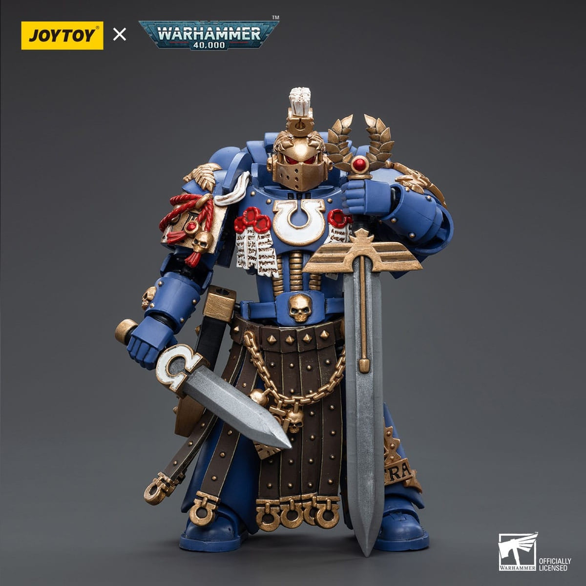 Zdjęcie produktu Figurka akcji Warhammer 40k 1/18 Ultramarines Honour Guard Chapter Champion 12 cm