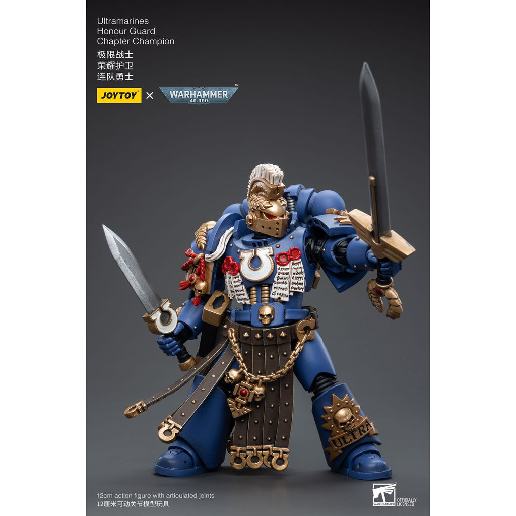 Zdjęcie produktu Figurka akcji Warhammer 40k 1/18 Ultramarines Honour Guard Chapter Champion 12 cm