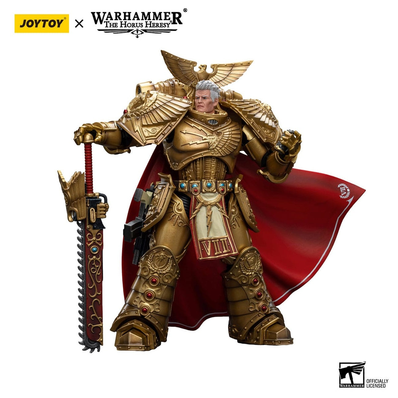 Zdjęcie produktu Warhammer The Horus Heresy figurka akcji 1/18 Imperial Fists Rogal Dorn Prymarcha 7. Legionu 12 cm