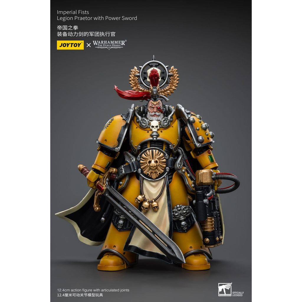 Zdjęcie produktu Warhammer The Horus Heresy Figurka akcji 1/18 Imperial Fists Legion Praetor with Power Sword 12 cm