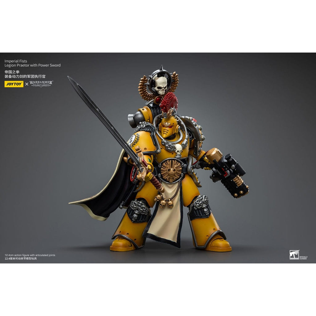 Zdjęcie produktu Warhammer The Horus Heresy Figurka akcji 1/18 Imperial Fists Legion Praetor with Power Sword 12 cm