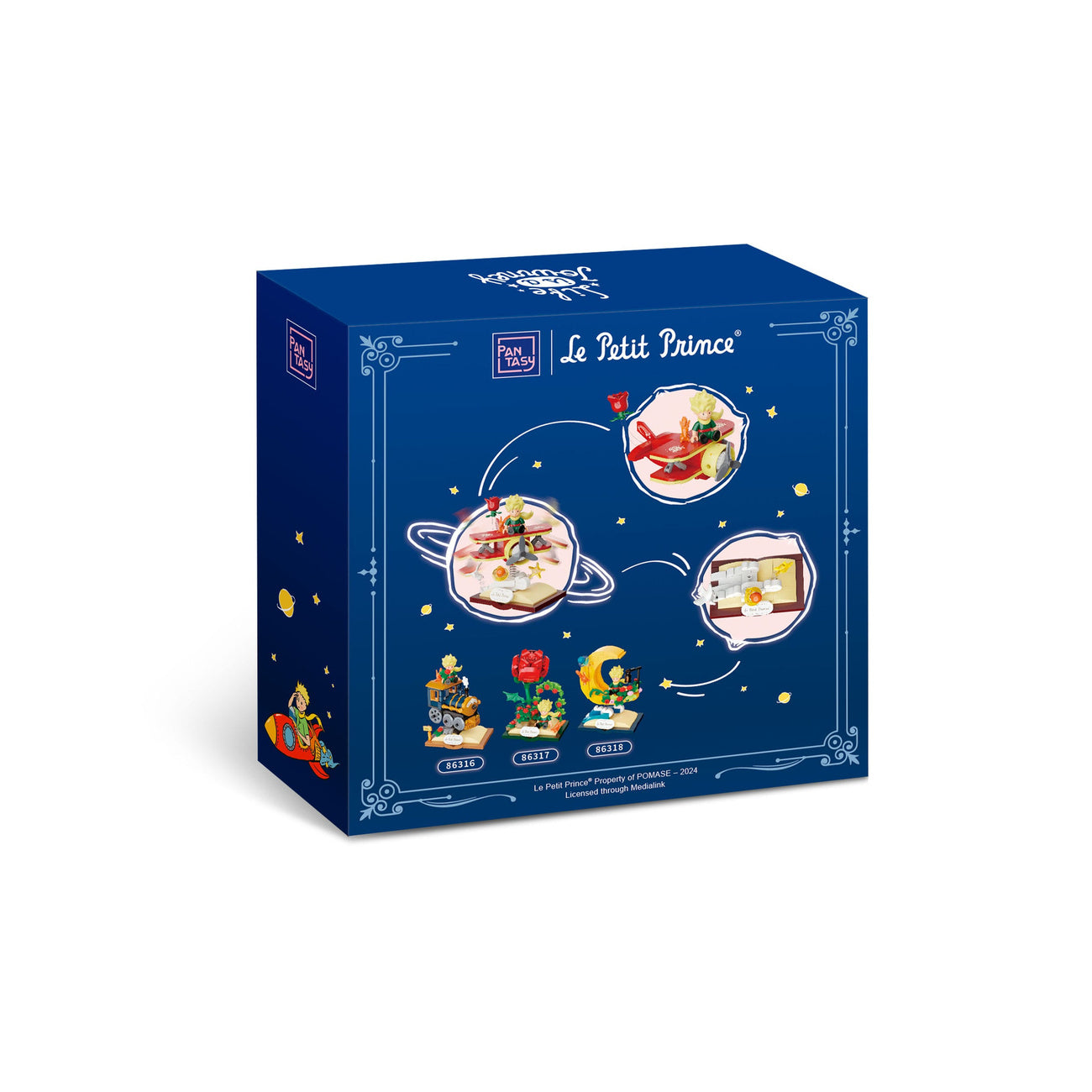 Zdjęcie produktu Mały Książę Starry Ride Zestaw do budowy Samolot 14 cm