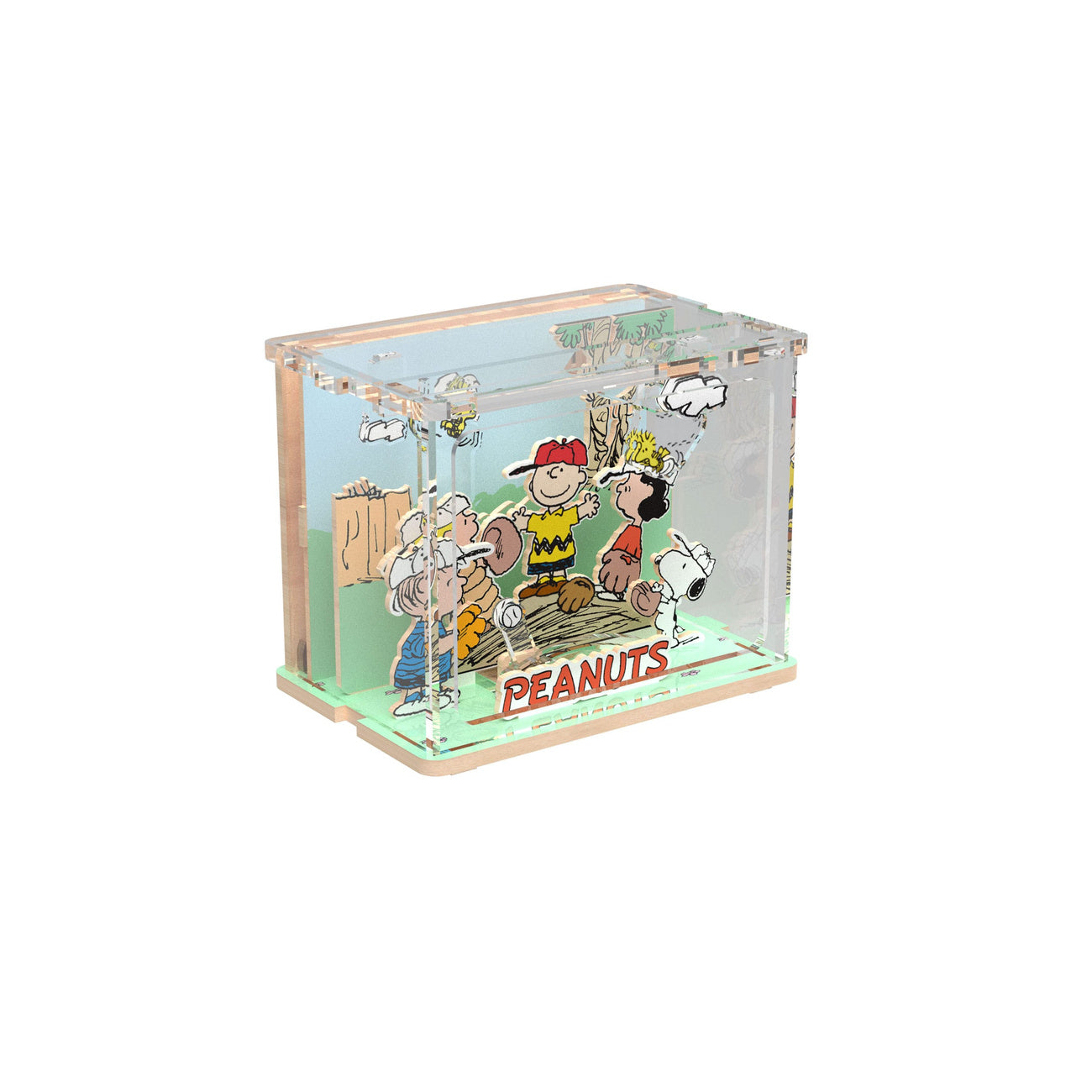 Zdjęcie produktu Peanuts Puremind – Zestaw DIY Mini Scene Baseball Time