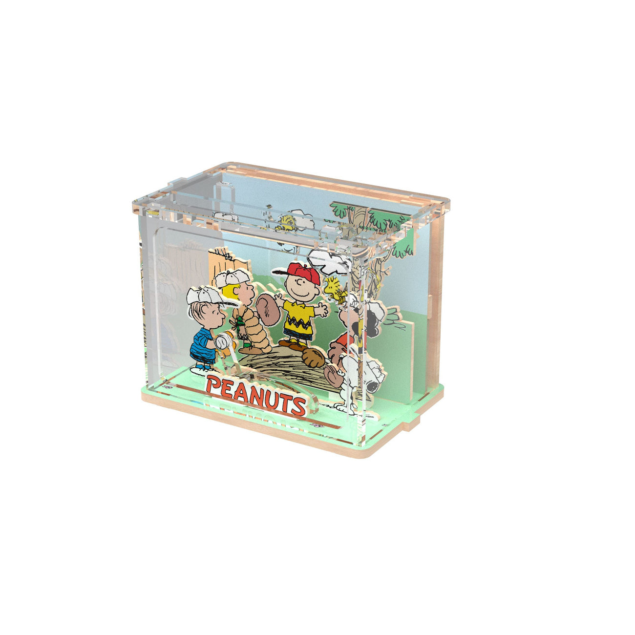 Zdjęcie produktu Peanuts Puremind – Zestaw DIY Mini Scene Baseball Time