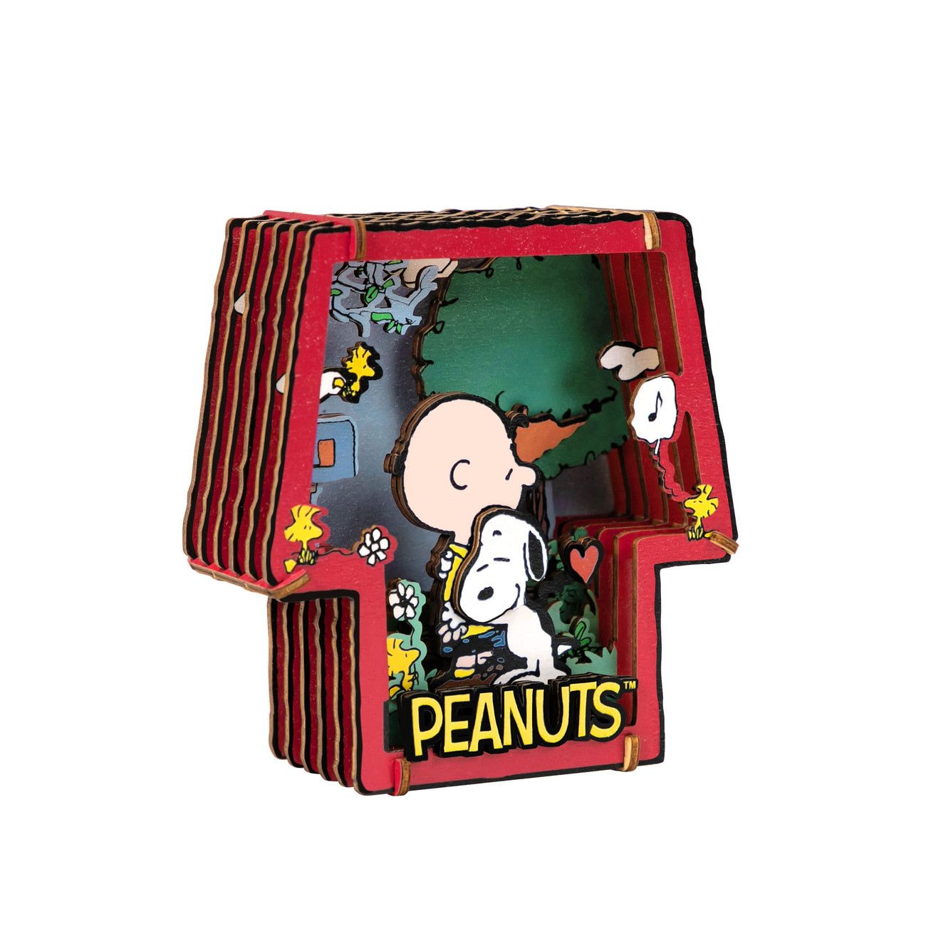 Zdjęcie produktu Fistaszki Puremind Zestaw Modelarski Wooden Theater Healing Hug