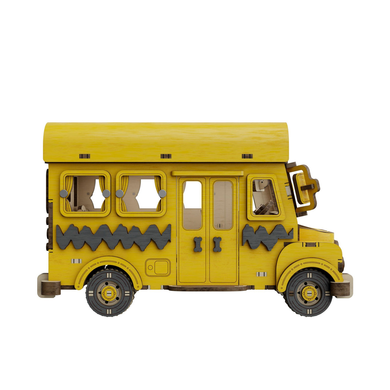Zdjęcie produktu Peanuts Puremind Zestaw Konstrukcyjny School Bus