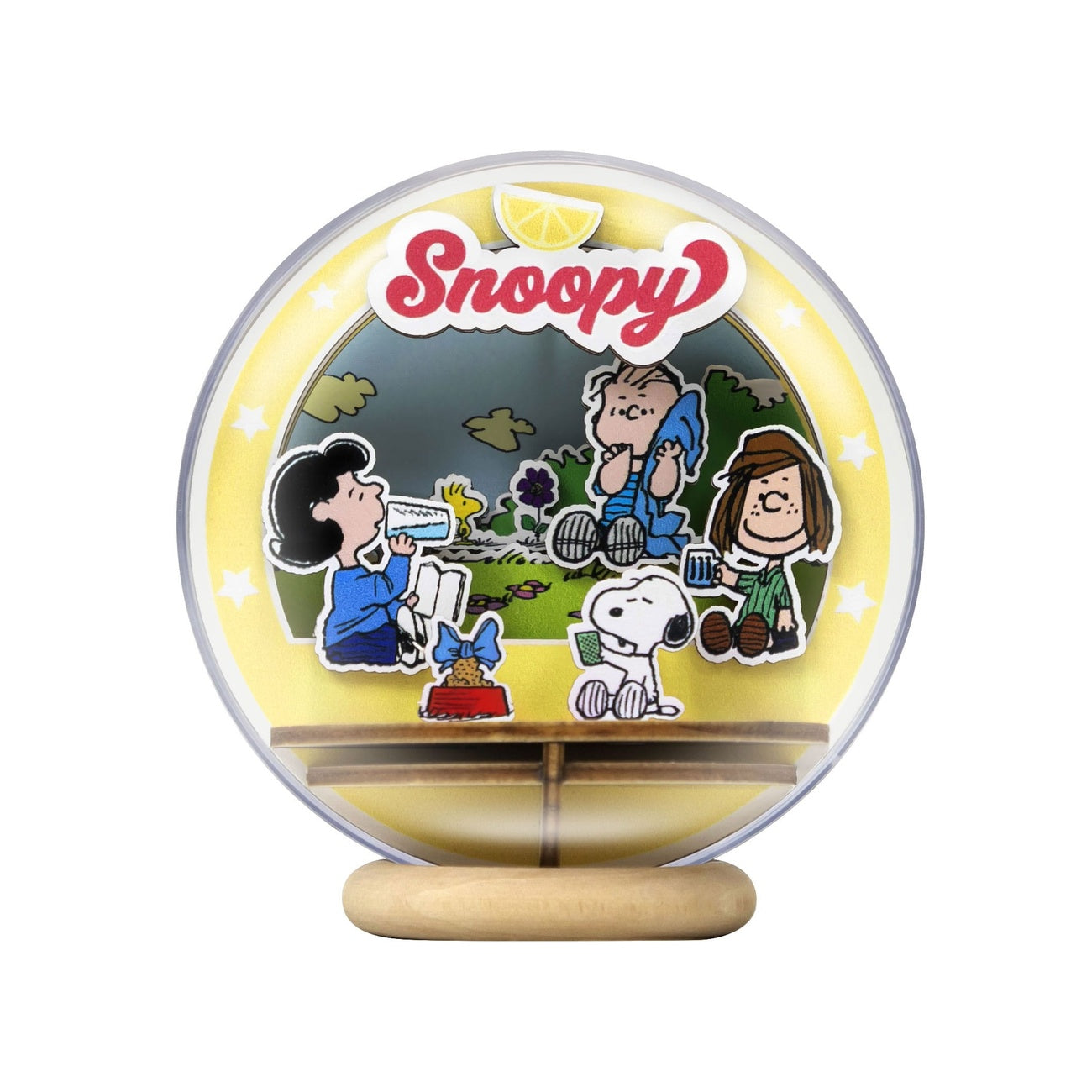 Product image Peanuts Puremind Wooden Theater Globe Picnic Party Model Kit