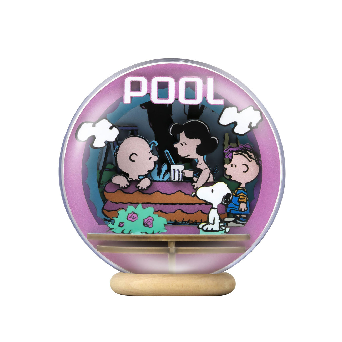 Zdjęcie produktu The Peanuts Puremind Zestaw modelarski Wooden Theater Globe Cool Pool