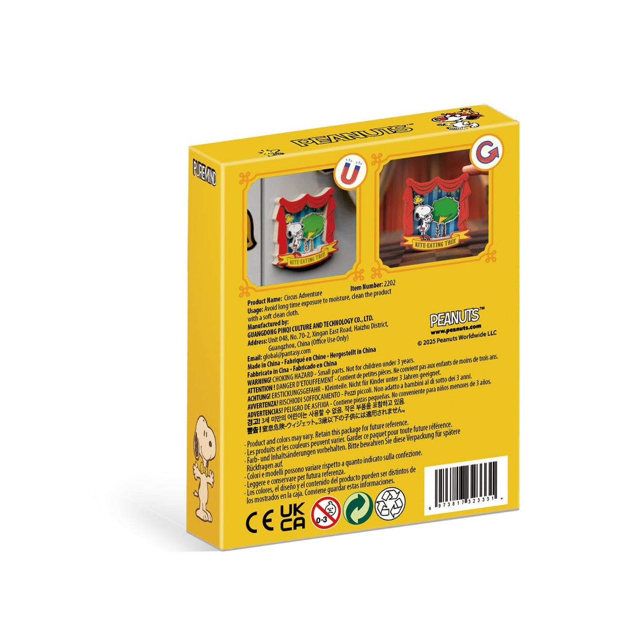 Zdjęcie produktu Peanuts Puremind Magnet Circus Adventure