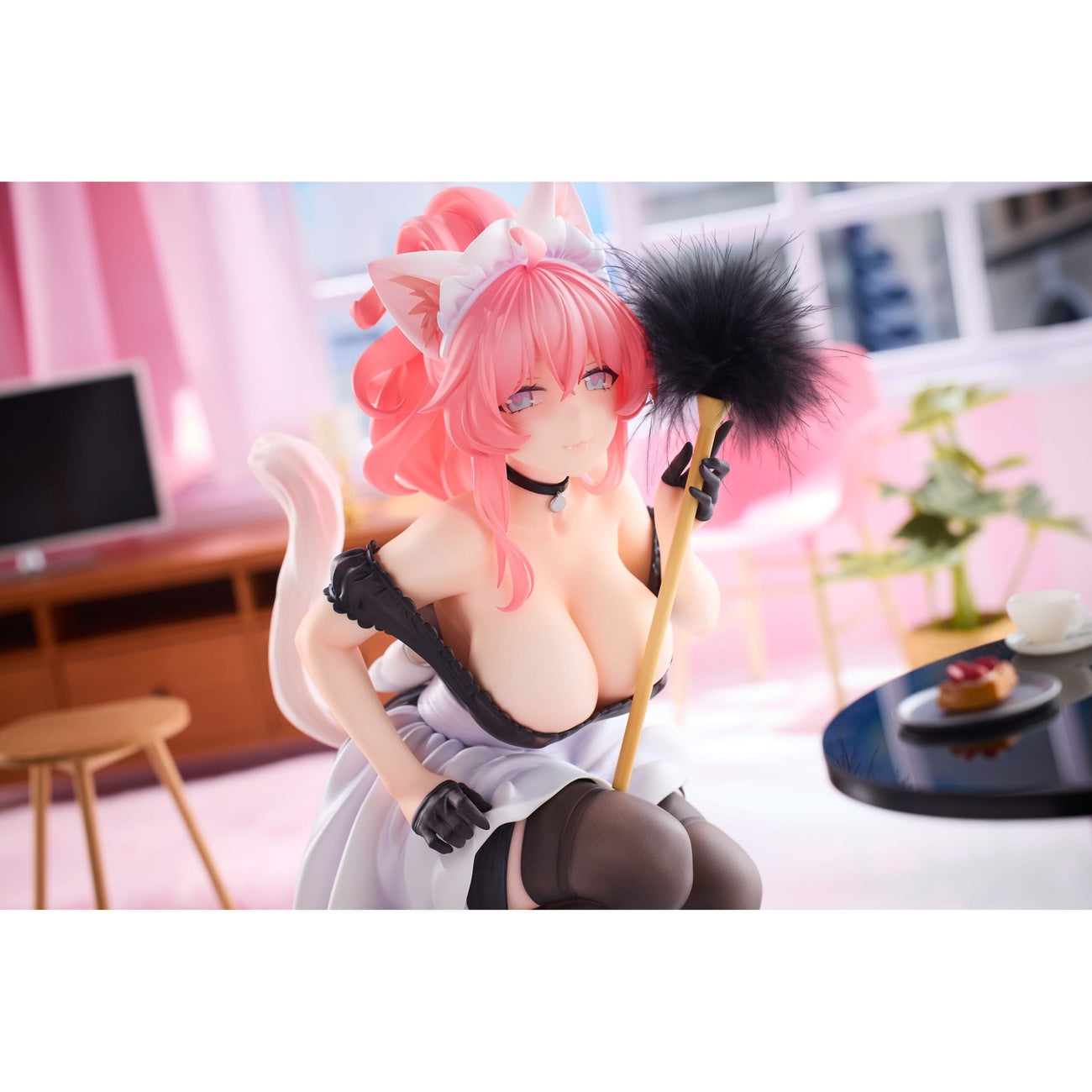 Zdjęcie produktu Figurka PVC Original Character 1/4 Cat's Thought Maid Cat Mochan 24 cm