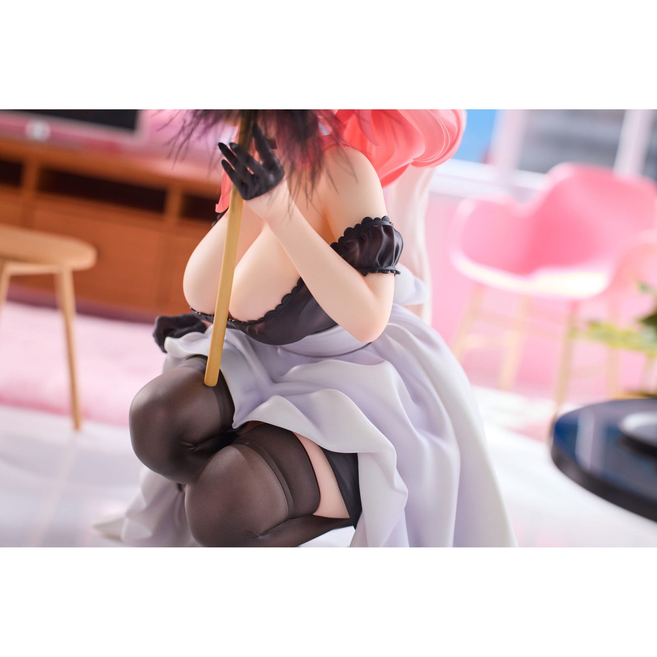 Zdjęcie produktu Figurka PVC Original Character 1/4 Cat's Thought Maid Cat Mochan 24 cm