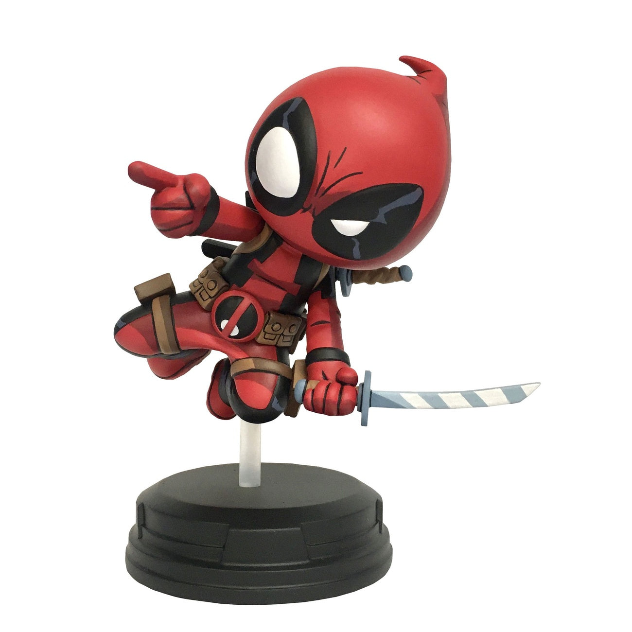 Zdjęcie produktu Marvel Animated Statue Deadpool (Jumping) 18 cm