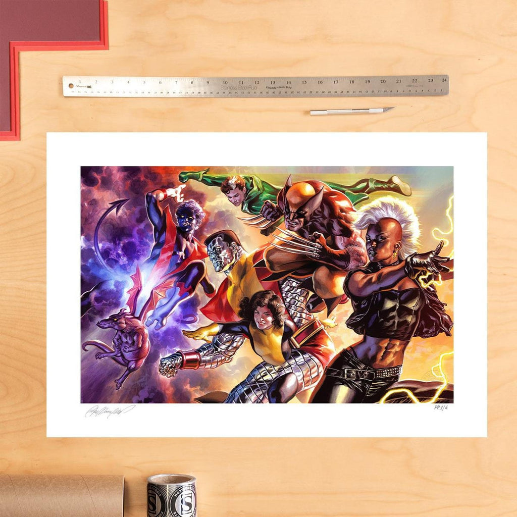 Zdjęcie produktu Marvel X-Men Plakat artystyczny The X-Men autorstwa Felipe Massafera 46 x 66 cm – bez ramy