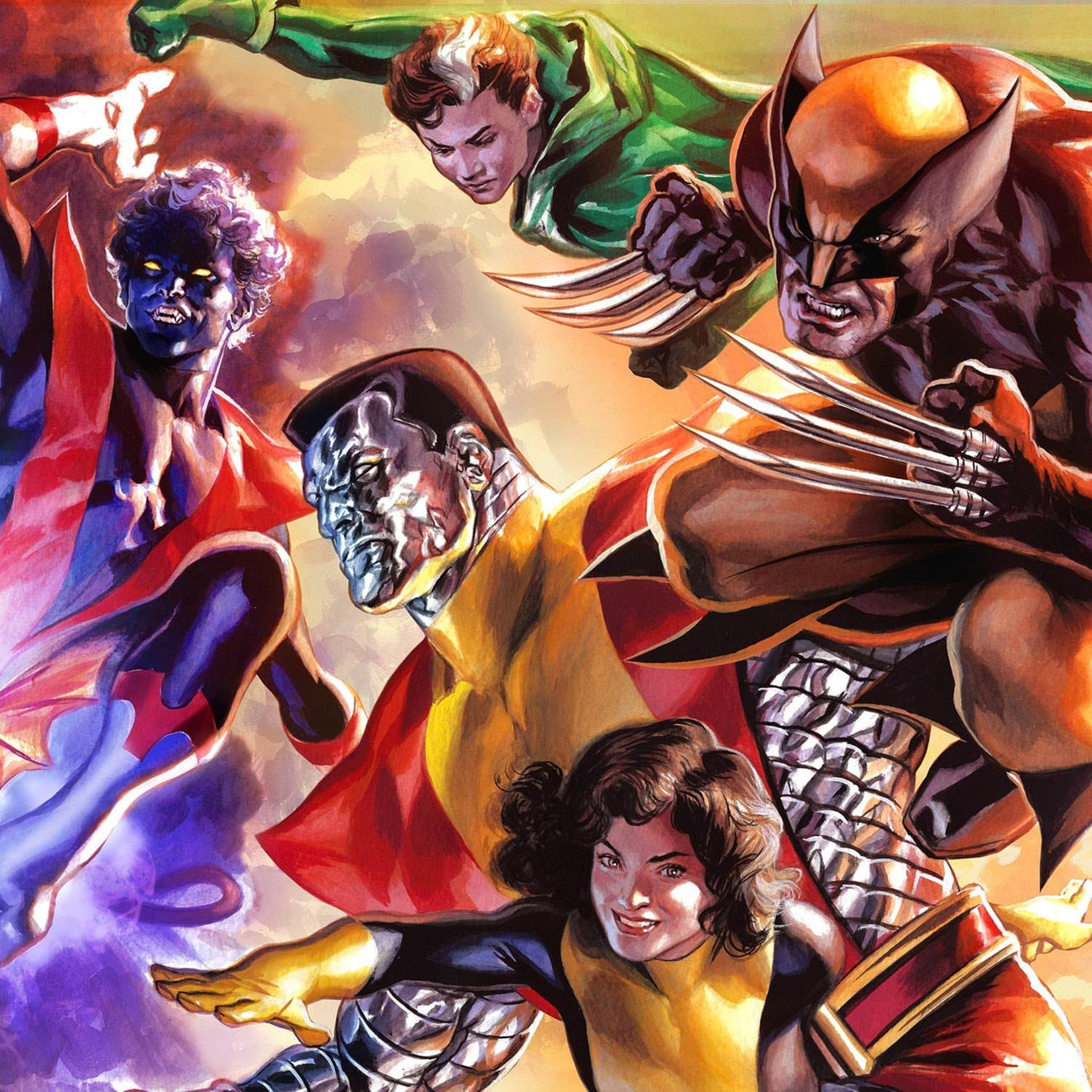 Zdjęcie produktu Marvel X-Men Plakat artystyczny The X-Men autorstwa Felipe Massafera 46 x 66 cm – bez ramy