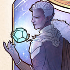 Zdjęcie produktu Critical Role Plakat artystyczny Matthew Mercer: 10th Anniversary Art Nouveau Illustrations 46 x 28 cm – bez ramy