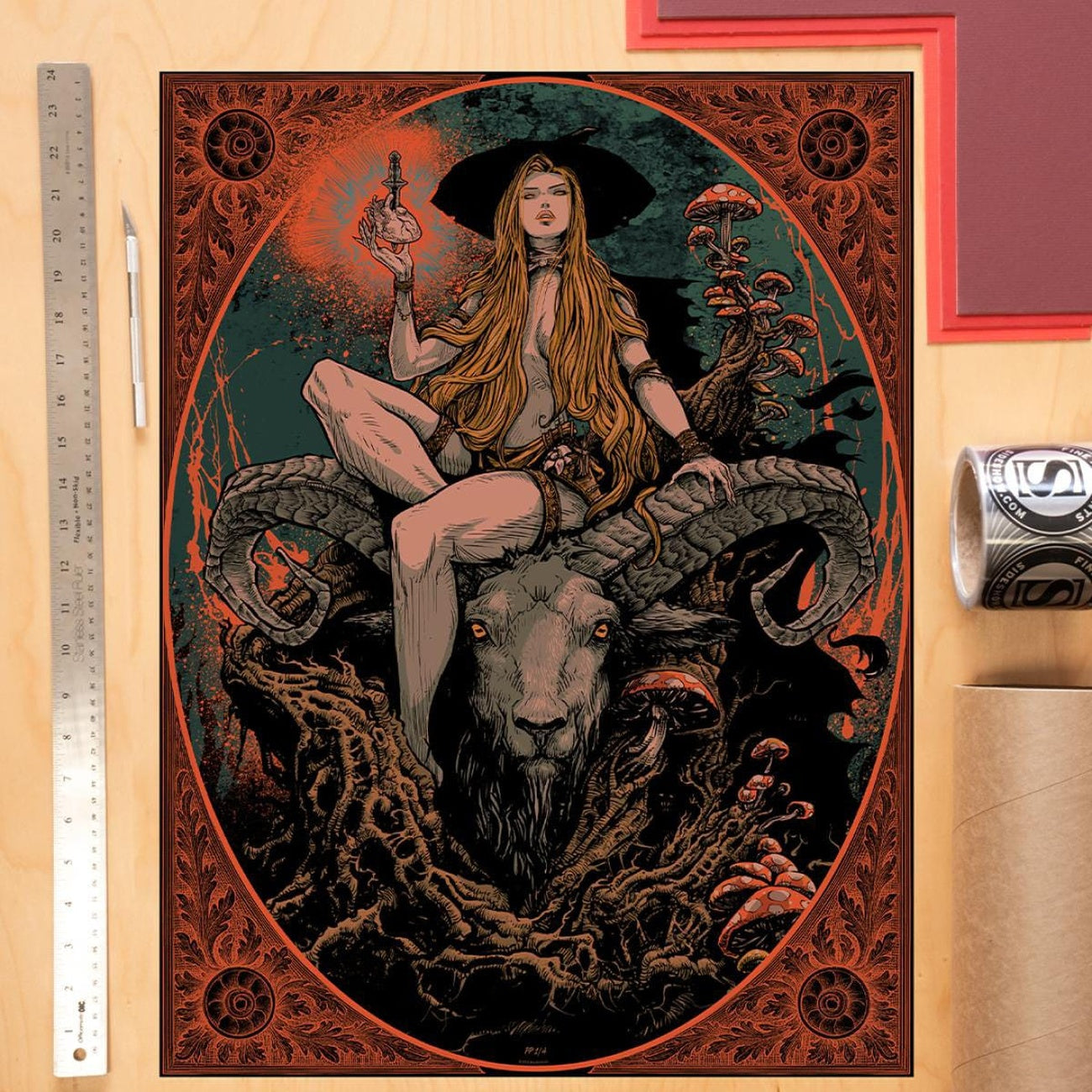 Zdjęcie produktu Sideshow Originals plakat artystyczny The Witch of the Woods 61 x 46 cm – bez ramy