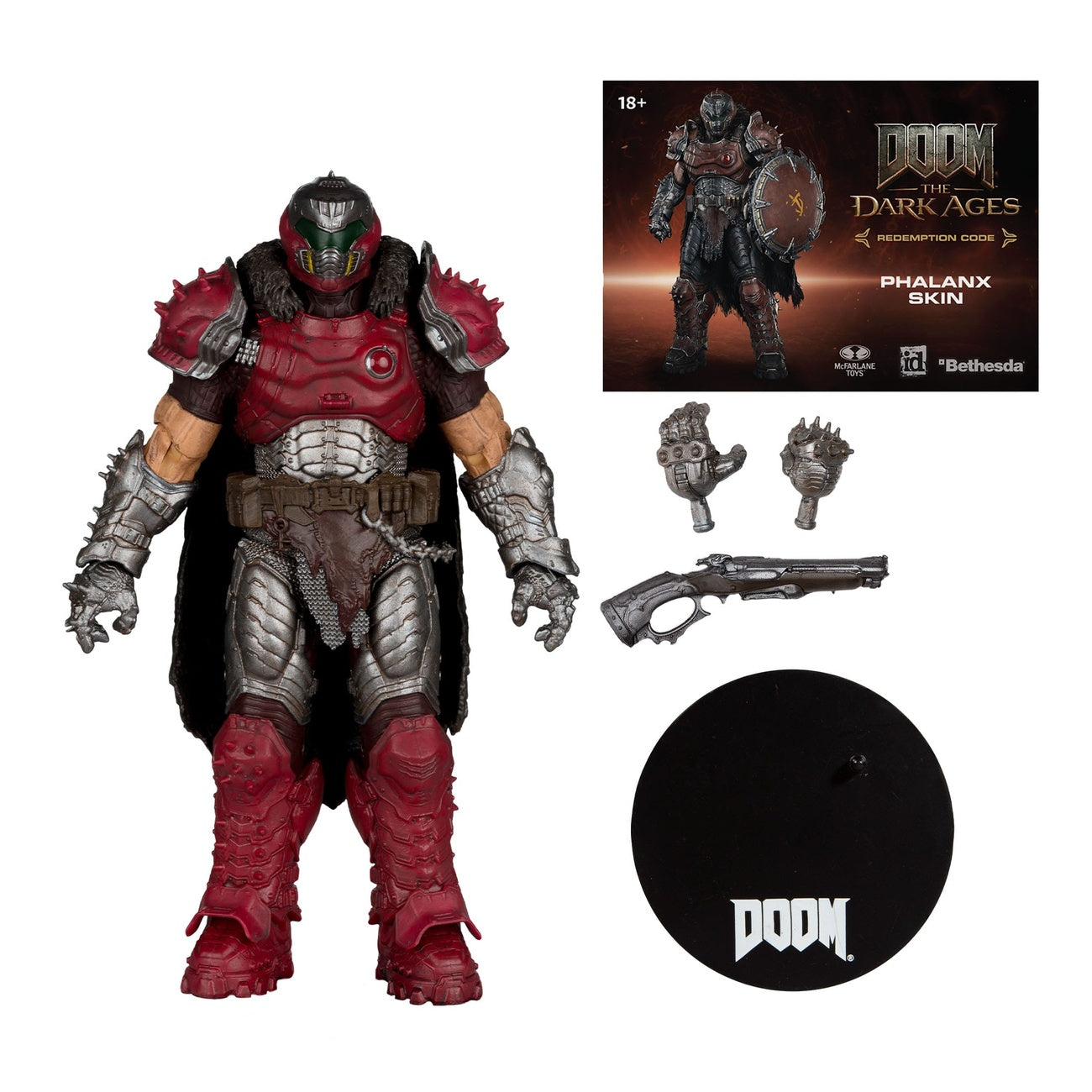 Zdjęcie produktu Doom: The Dark Ages Figurka akcji Doom Slayer (Phalanx Skin) 18 cm